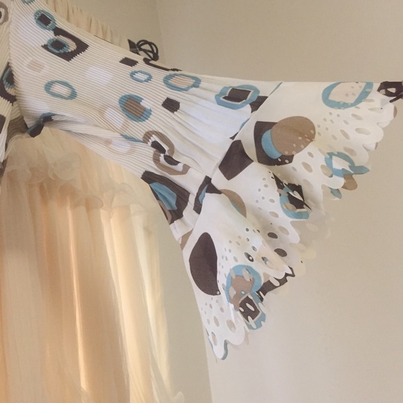 Multi Pattern Blouse - Picture 4 of 6